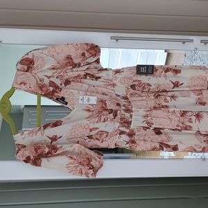 Express Floral Shorts Romper